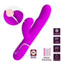 PRETTY LOVE - VIBRATEUR POINT G MULTIFONCTION 3 EN 1 PERLITA VIOLET 9 