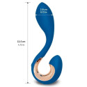 G-VIBE - GPOP 2 G AND P POINT VIBRATOR INDIGO BLUE 2 