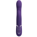 PRETTY LOVE - ZALIN RABBIT VIBRATOR PEARLS 4 IN 1 PURPLE 2 