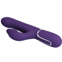 PRETTY LOVE - ZALIN PERLE VIBRATORE CONIGLIO 4 EN 1 VIOLA 6 