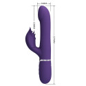 PRETTY LOVE - ZALIN RABBIT VIBRATOR PERLEN 4 IN 1 LILA 7 