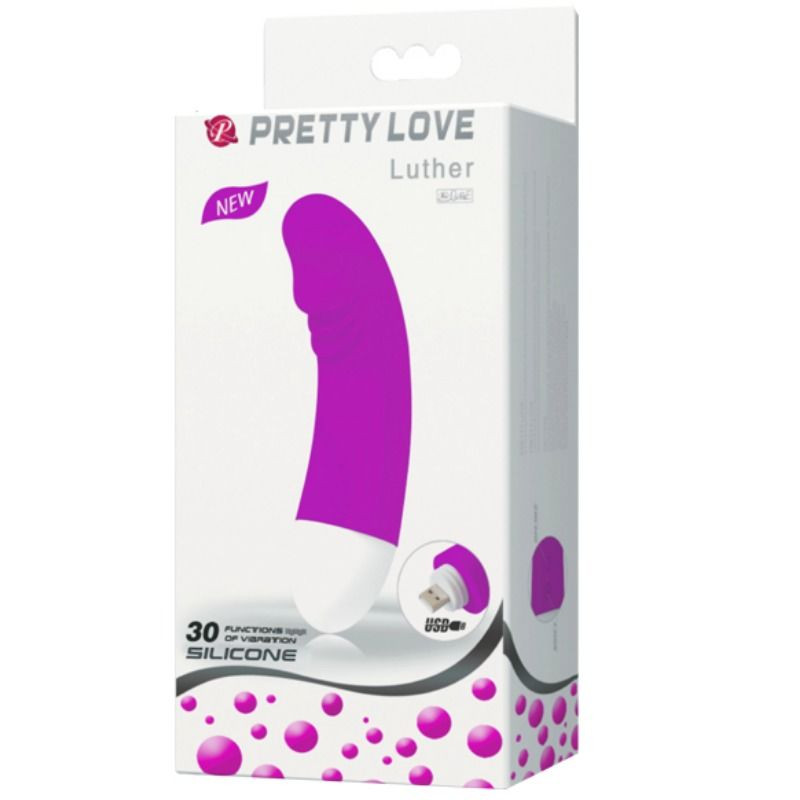 PRETTY LOVE - LUTHER MINIVIBRATORE 30 MODALIT DI VIBRAZIONE 8 