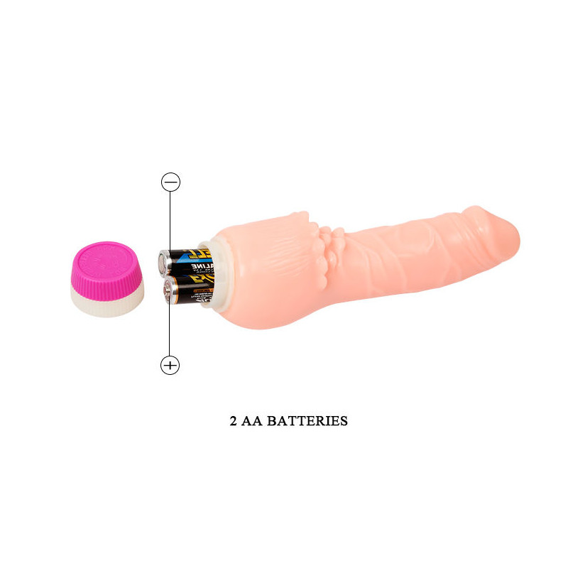 BAILE - WAVES OF PLEASURE REALISTIC VIBRATING 19.5 CM 1 