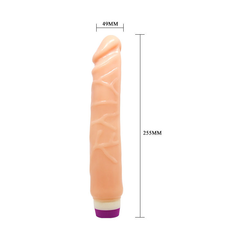 BAILE - WAVES OF PLEASURE REALISTIC VIBRATING 25.5 CM 2 