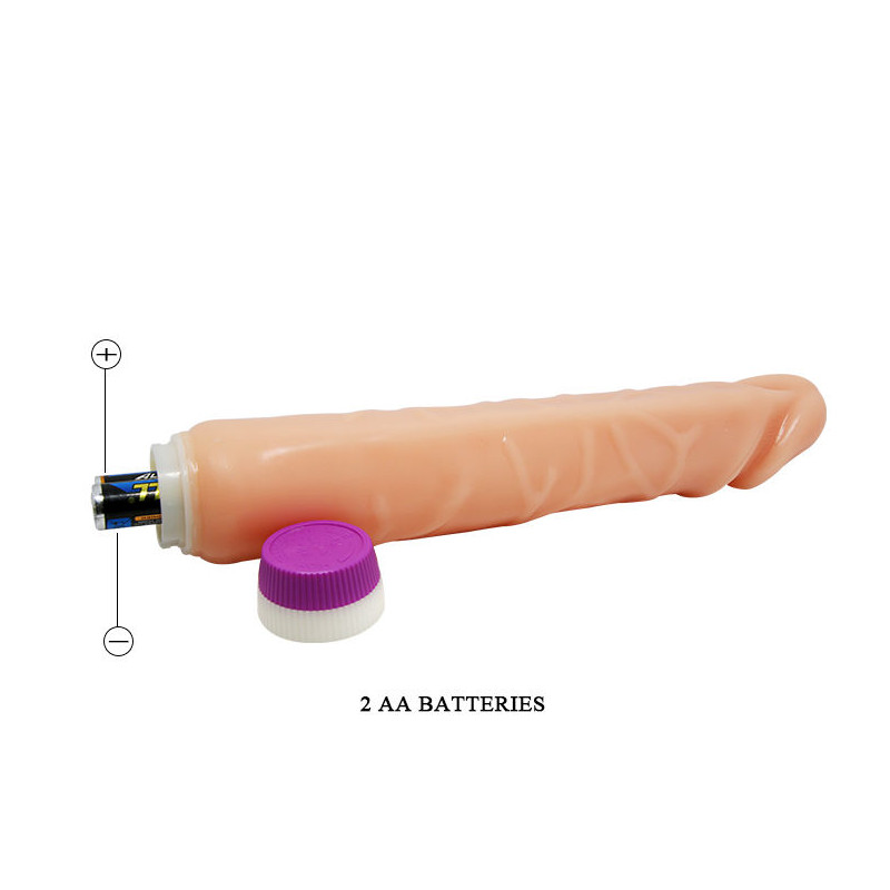 BAILE - WAVES OF PLEASURE REALISTIC VIBRATING 25.5 CM 6 