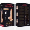 CYBER SILICOCK - REMOTE CONTROL REALISTIC MR JOHN 23.88 CM -O- 4.3 CM 8 