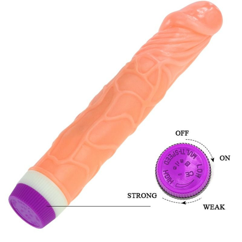 BAILE - WAVES OF PLEASURE REALISTIC VIBRATING 22.5 CM 3 