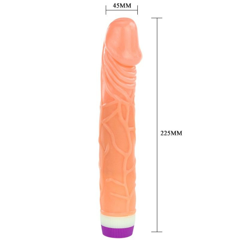 BAILE - WAVES OF PLEASURE REALISTIC VIBRATING 22.5 CM 4 