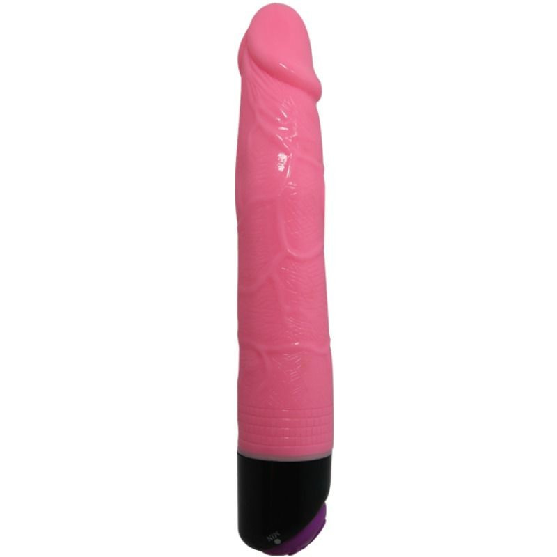 BAILE - VIBRATEUR RÉALISTE SEXE COLORÉ ROSE 23 CM 3 