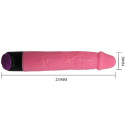 BAILE - VIBRATEUR RÉALISTE SEXE COLORÉ ROSE 23 CM 7 