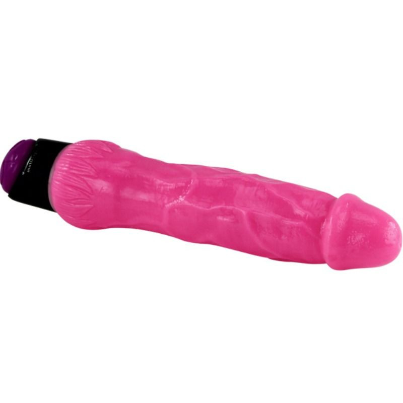 BAILE - VIBRATEUR RÉALISTE SEXE COLORÉ ROSE 24 CM 6 