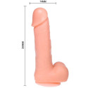 BAILE - REALISTIC DILDO DONG VIBRATION AND ROTATION 20 CM 5 