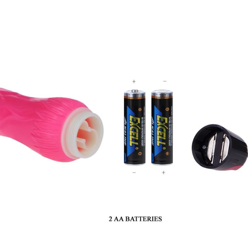 BAILE - VIBRATEUR DAAPLY PLEASURE MULTIVITESSE ROSE 5 