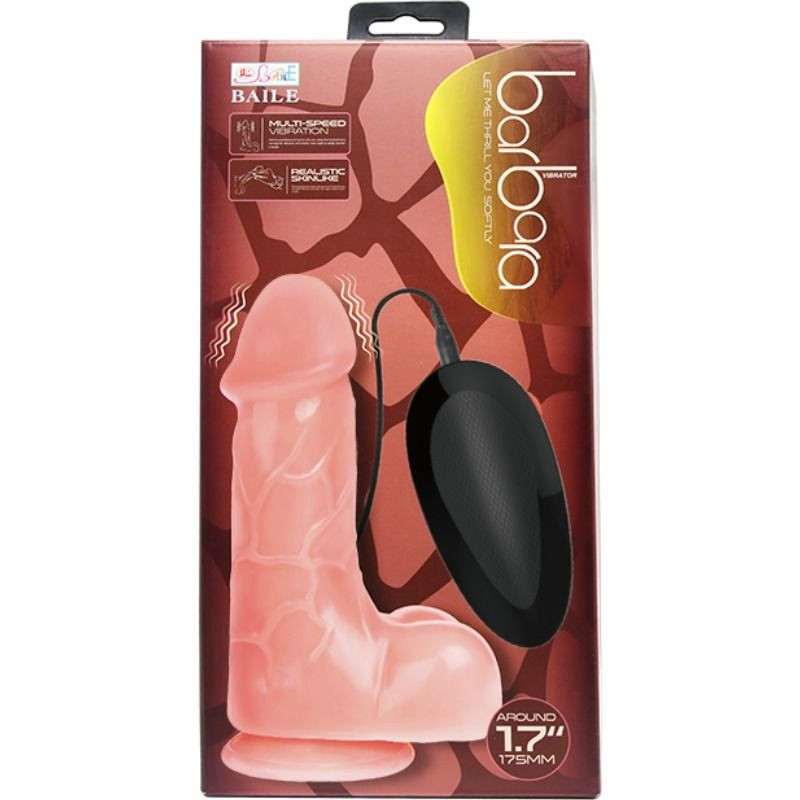 BAILE - NATURAL BARBARA REALISTIC VIBRATOR 5 