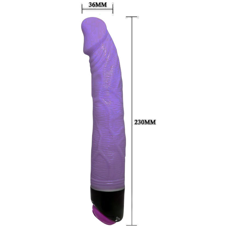 BAILE - ADOUR CLUB VIBRATEUR RÉALISTE 23 CM LILAS 2 