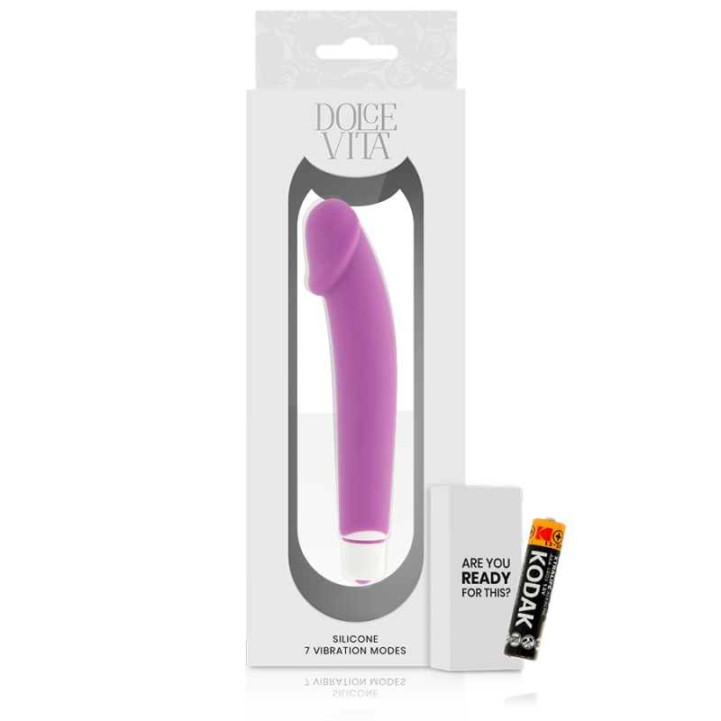 DOLCE VITA - REALISTIC PURPLE SILICONE 4 