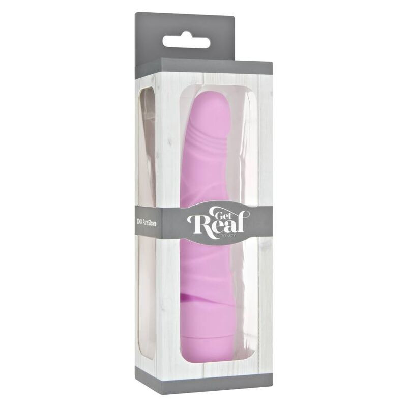 GET REAL - MINI VIBRATEUR SLIM CLASSIQUE ROSE 2 