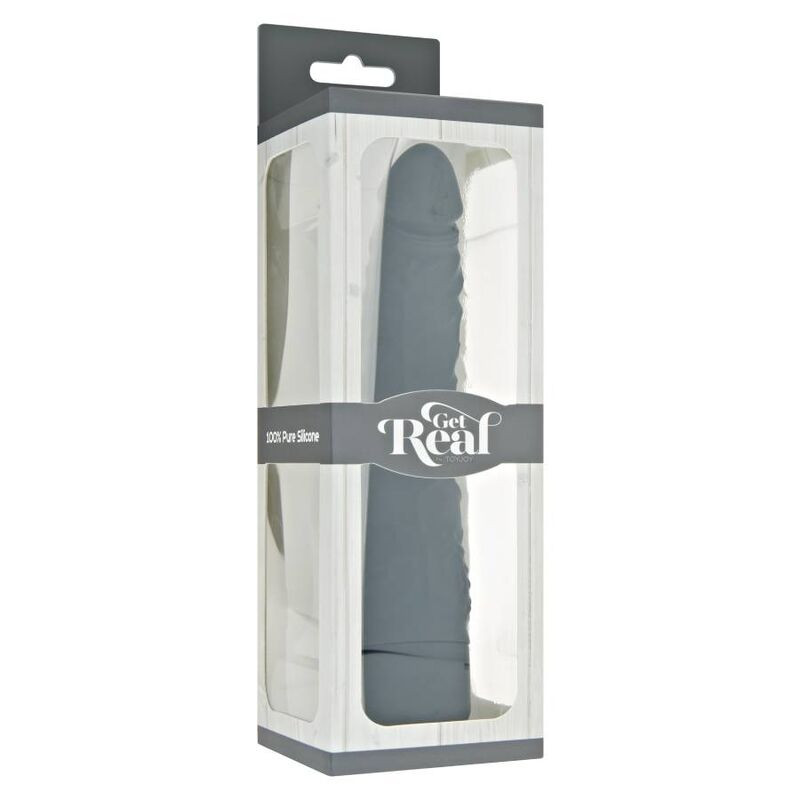 GET REAL - VIBRATORE CLASSICO SLIM NERO 2 