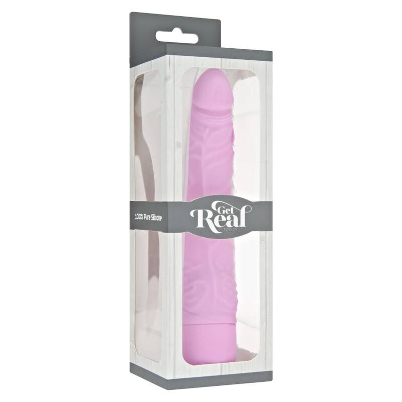 GET REAL - VIBRATEUR SLIM CLASSIQUE ROSE 2 