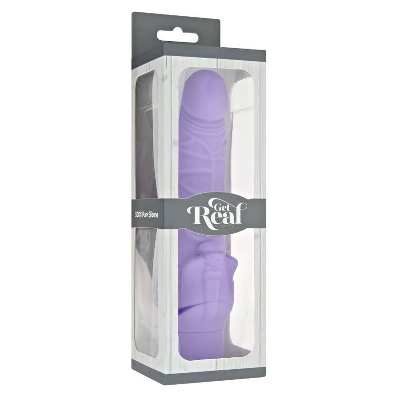 GET REAL - KLASSISCHER STIM-VIBRATOR LILA 2 