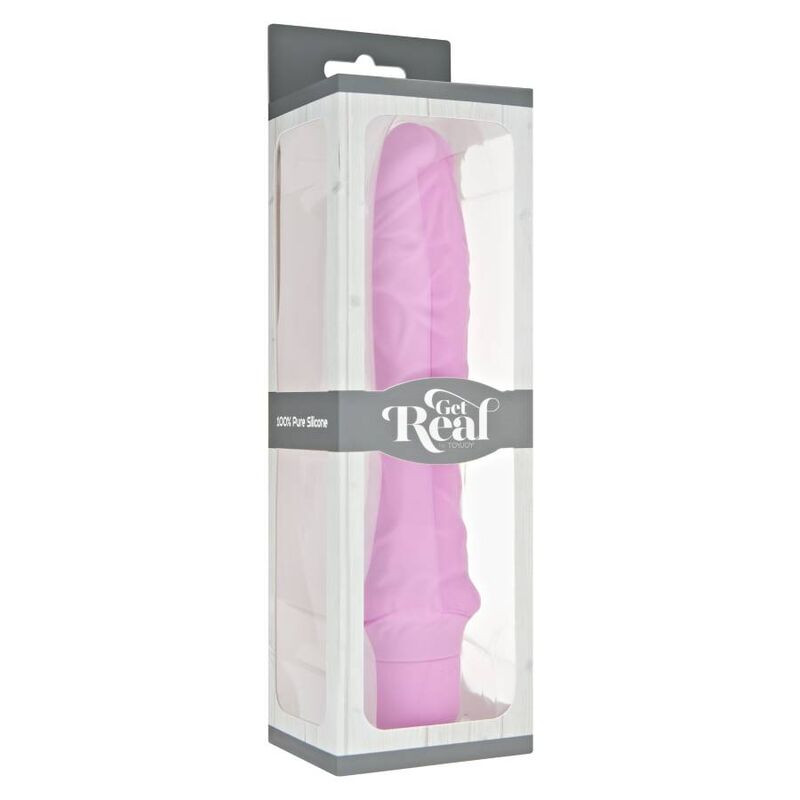 GET REAL - VIBRATORE CLASSICO GRANDE ROSA 2 