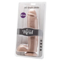 GET REAL - DILDO 25,5 CM MIT KUGELN VIBRATOR HAUT 1 