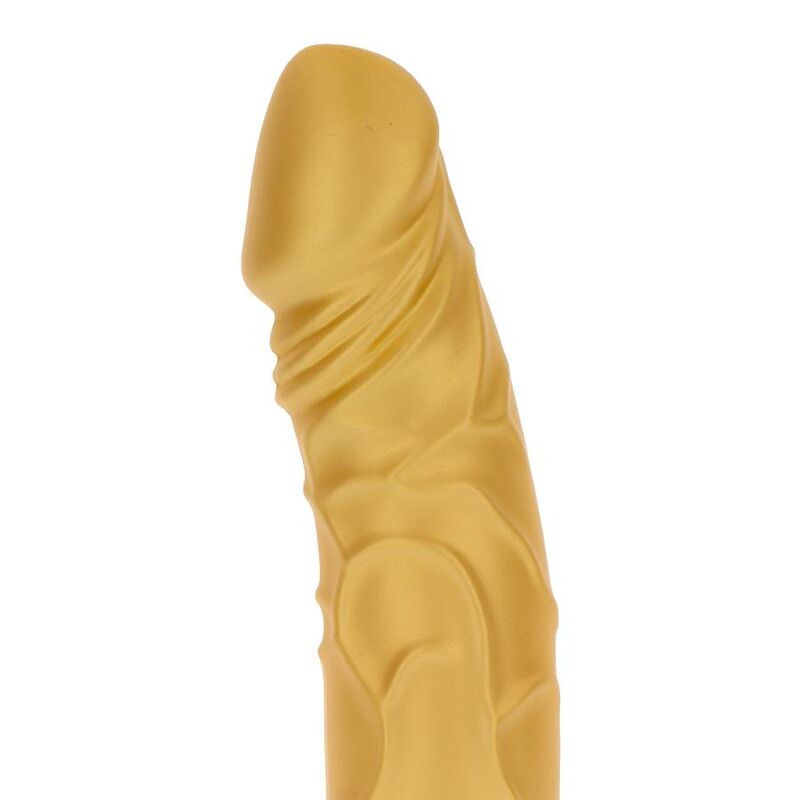 GET REAL - GOLD DICKER ORIGINAL VIBRATOR GOLD 4 