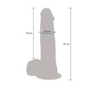 GET REAL - ROTATING BEADS VIBRATING DILDO SKIN 4 