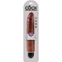 KING COCK - REALISTISCHER PENISVIBRATOR 25.6 CM BRAUN 2 