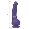 G-VIBE - GREAL 2 VIBRATORE REALISTICO VIOLA 1 