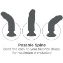 KING COCK - VIBRATORDILDO 15.24 CM NATÜRLICH 5 