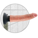 KING COCK - GODE VIBRATEUR 17.78 CM NATUREL 4 