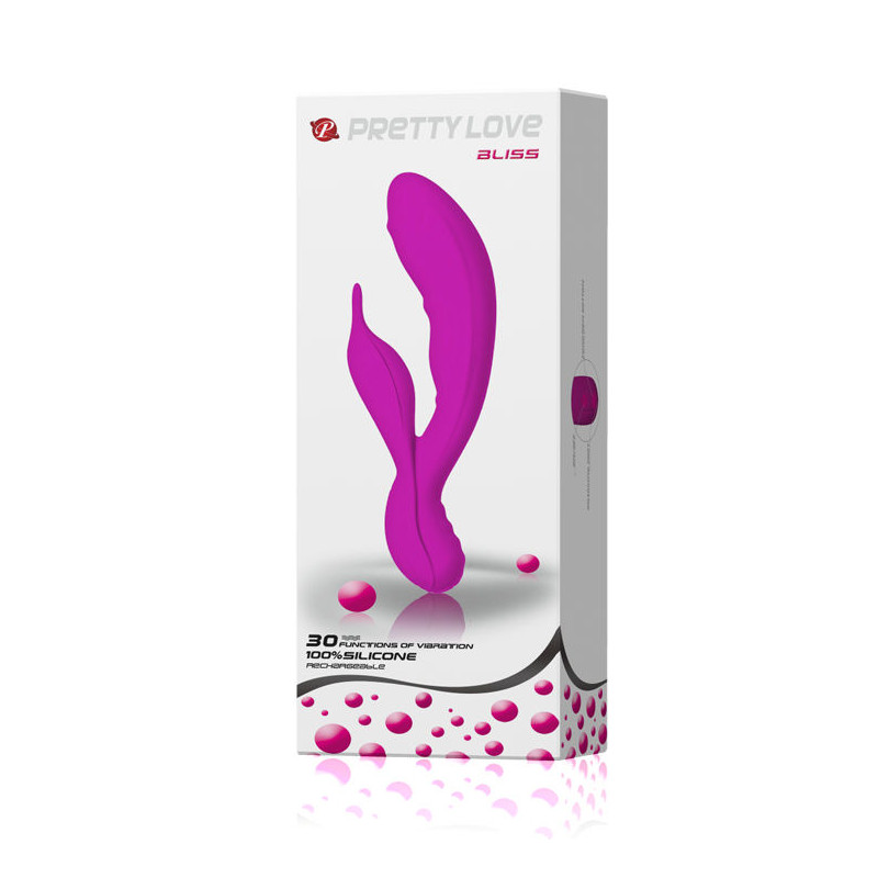 PRETTY LOVE - MASSEUR LILAS DE HAUTE QUALITÉ BLISS 10 