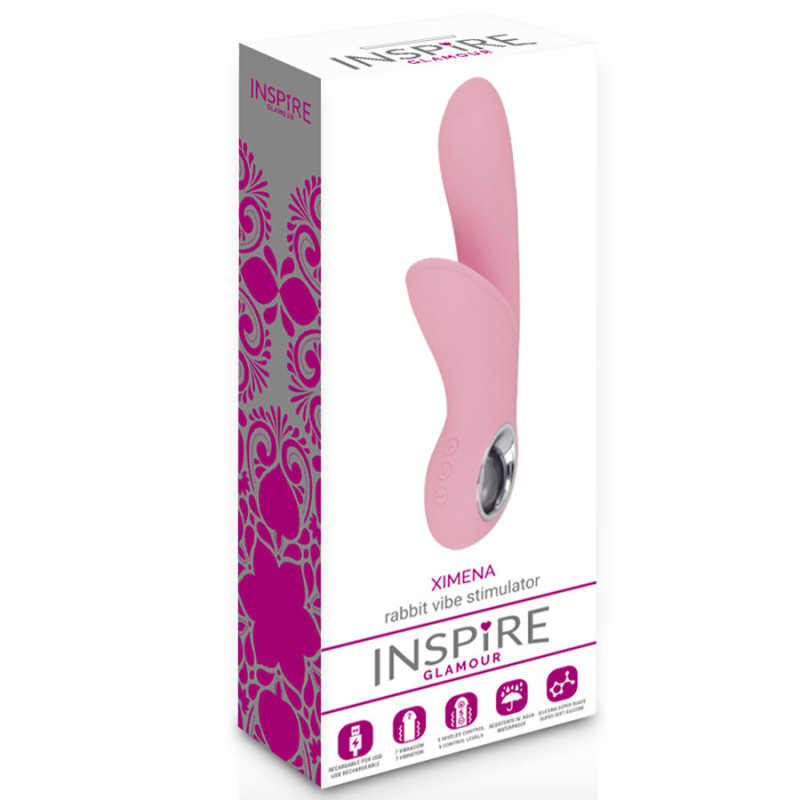 INSPIRE GLAMOUR - XIMENA RABBIT ROSE 3 