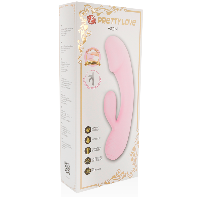 PRETTY LOVE - VIBRATORE INTELLIGENTE RON CON CONIGLIO 1 