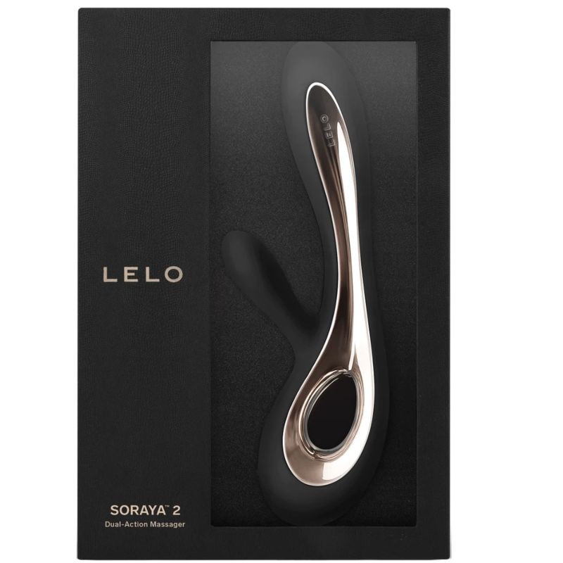 LELO - SORAYA 2 SCHWARZER KANINCHENVIBRATOR 2 