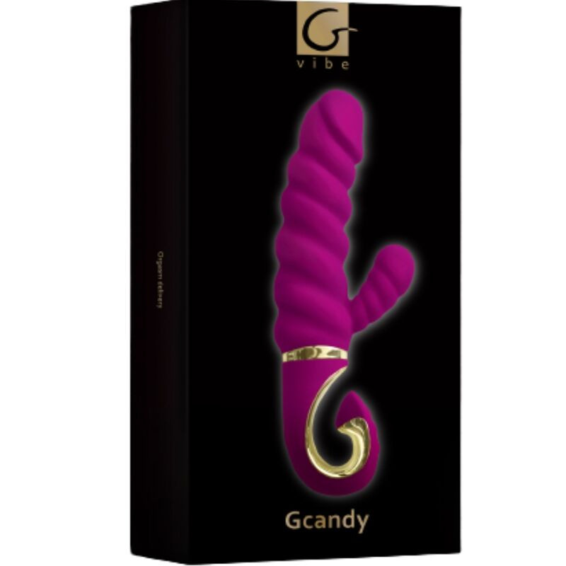 G-VIBE - FUN TOYS LAPIN VIBRATEUR GCANDY SWEET FRAMBOISE 3 