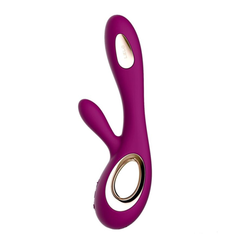 LELO - SORAYA VIBRATORE WAVE RABBIT DEEP ROSE 1 