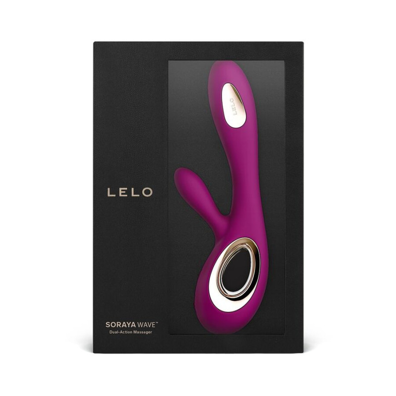 LELO - SORAYA WAVE VIBRATEUR LAPIN DEEP ROSE 3 