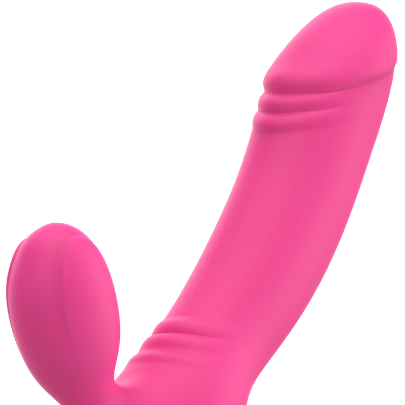 OHMAMA - VIBRATEUR BIX DOUBLE STIMULATION ÉDITION NOËL ROSE 2 