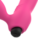 OHMAMA - VIBRATEUR BIX DOUBLE STIMULATION ÉDITION NOËL ROSE 4 