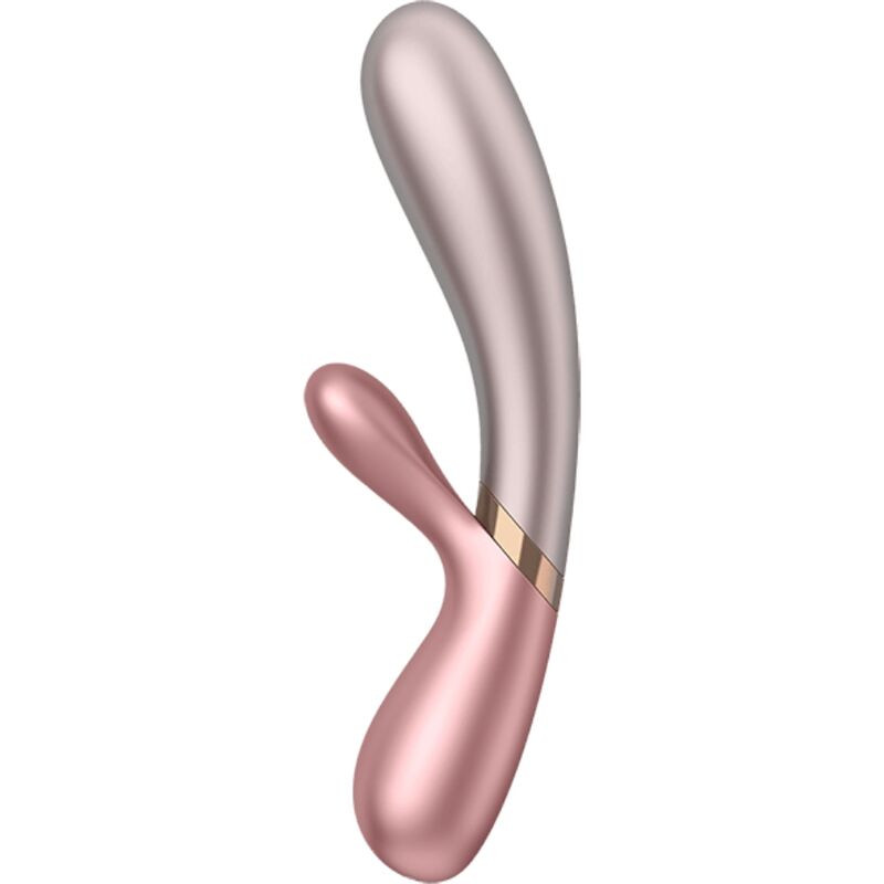 SATISFYER - HOT LOVER VIBRATOR ROSE & BEIGE 1 