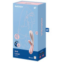 SATISFYER - VIBRATEUR HOT LOVER ROSE & BEIGE 3 