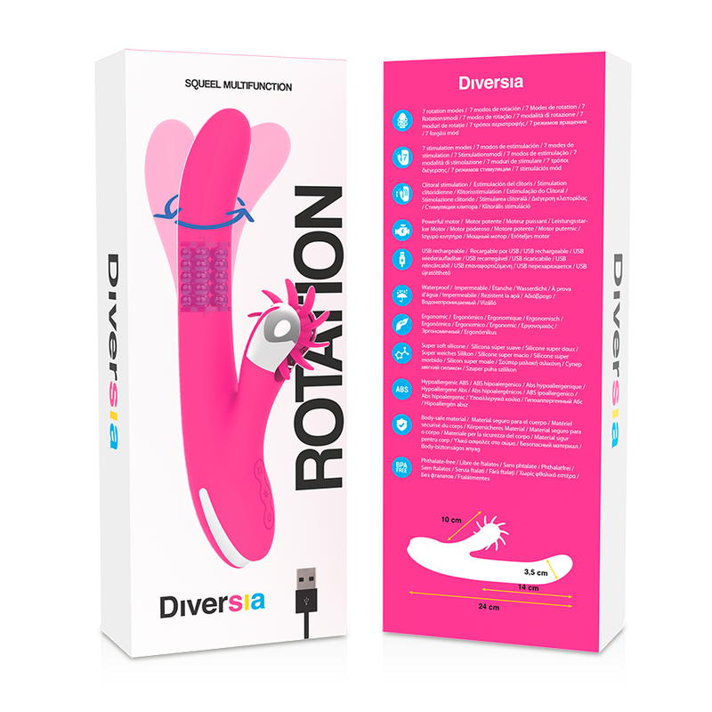 DIVERSIA - BUNNY ROTATION 24 CM 9 