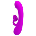 PRETTY LOVE - VIBRATEUR SINCERE ET VENTOUSE DE CLITORIS SILICONE VIOLET 2 