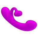 PRETTY LOVE - VIBRATEUR SINCERE ET VENTOUSE DE CLITORIS SILICONE VIOLET 5 