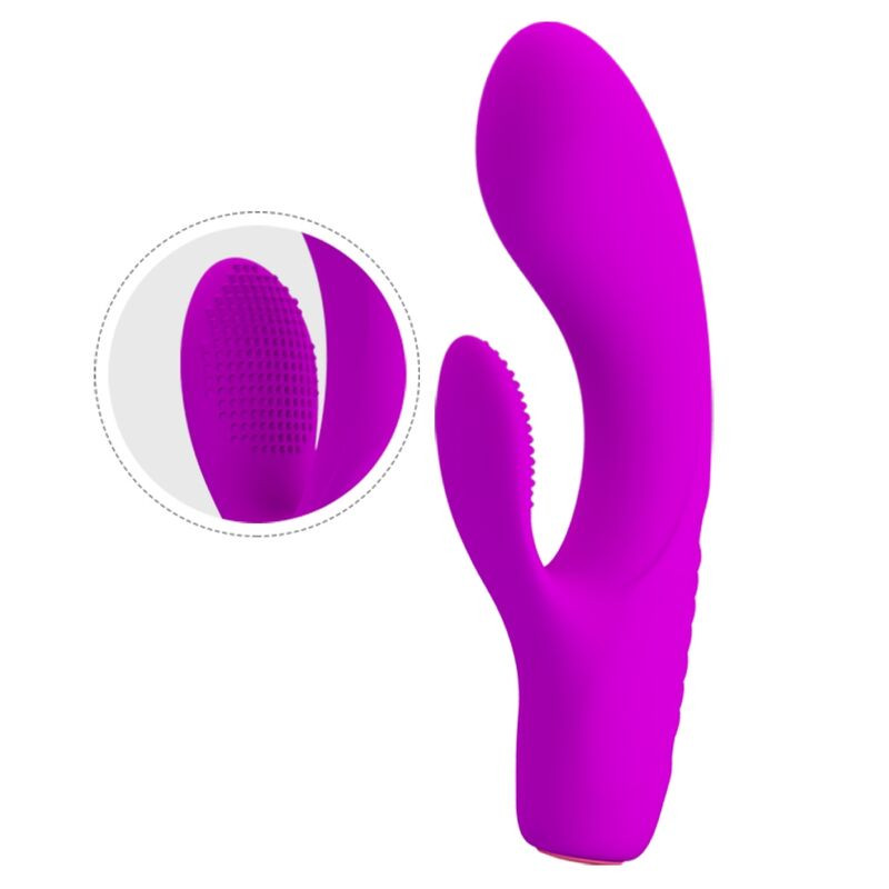 PRETTY LOVE - TIM PURPLE RECHARGEABLE VIBRATOR 4 