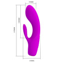 PRETTY LOVE - TIM PURPLE RECHARGEABLE VIBRATOR 6 