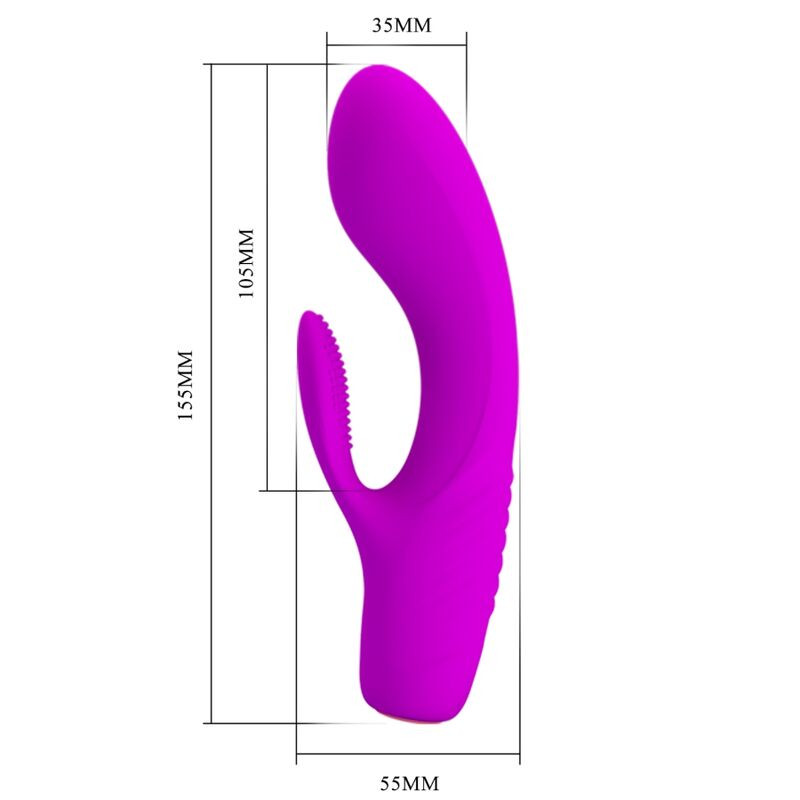 PRETTY LOVE - TIM PURPLE WIEDERAUFLADBARER VIBRATOR 6 