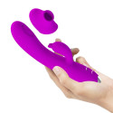 PRETTY LOVE - REGINA WIEDERAUFLADBARER VIBRATOR-SAUGER LILA 4 